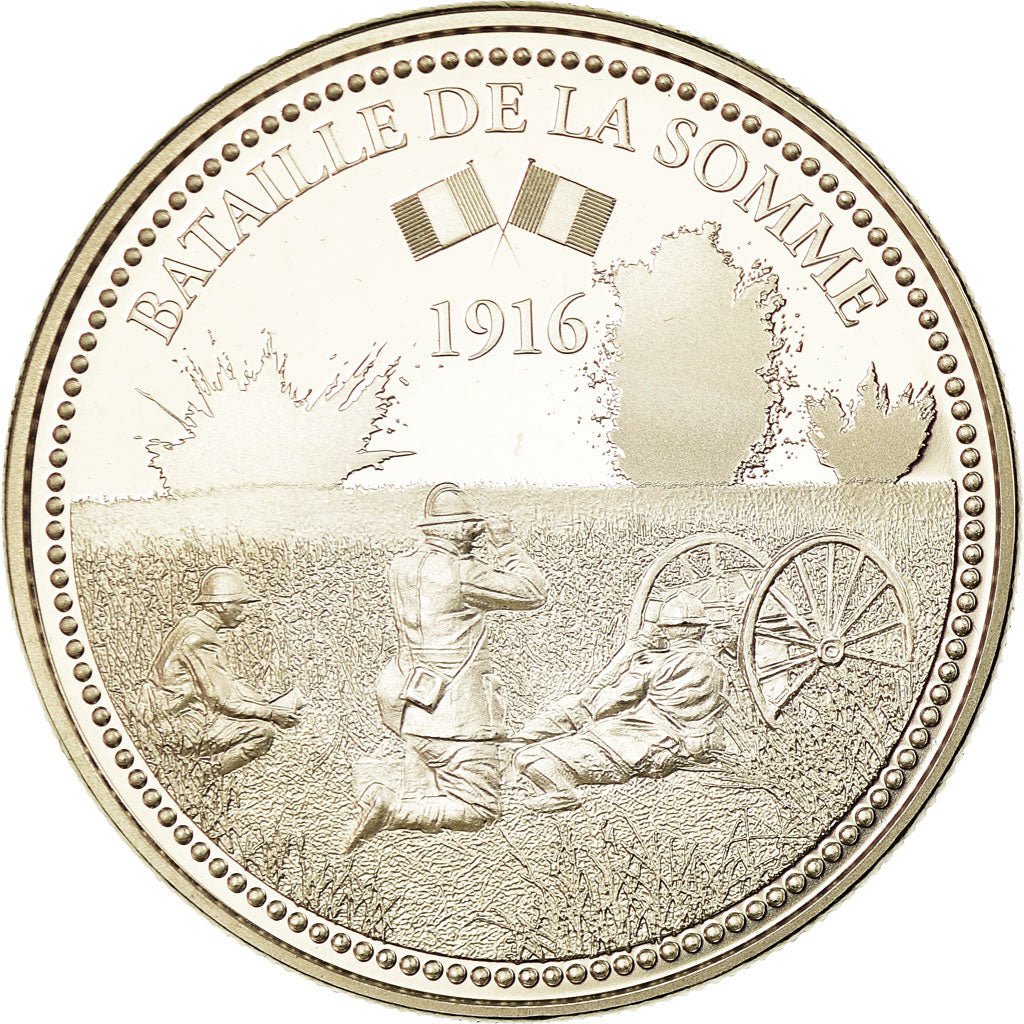 Francja, Medal, Première Guerre Mondiale, Bataille de la Somme, MS(65-70)