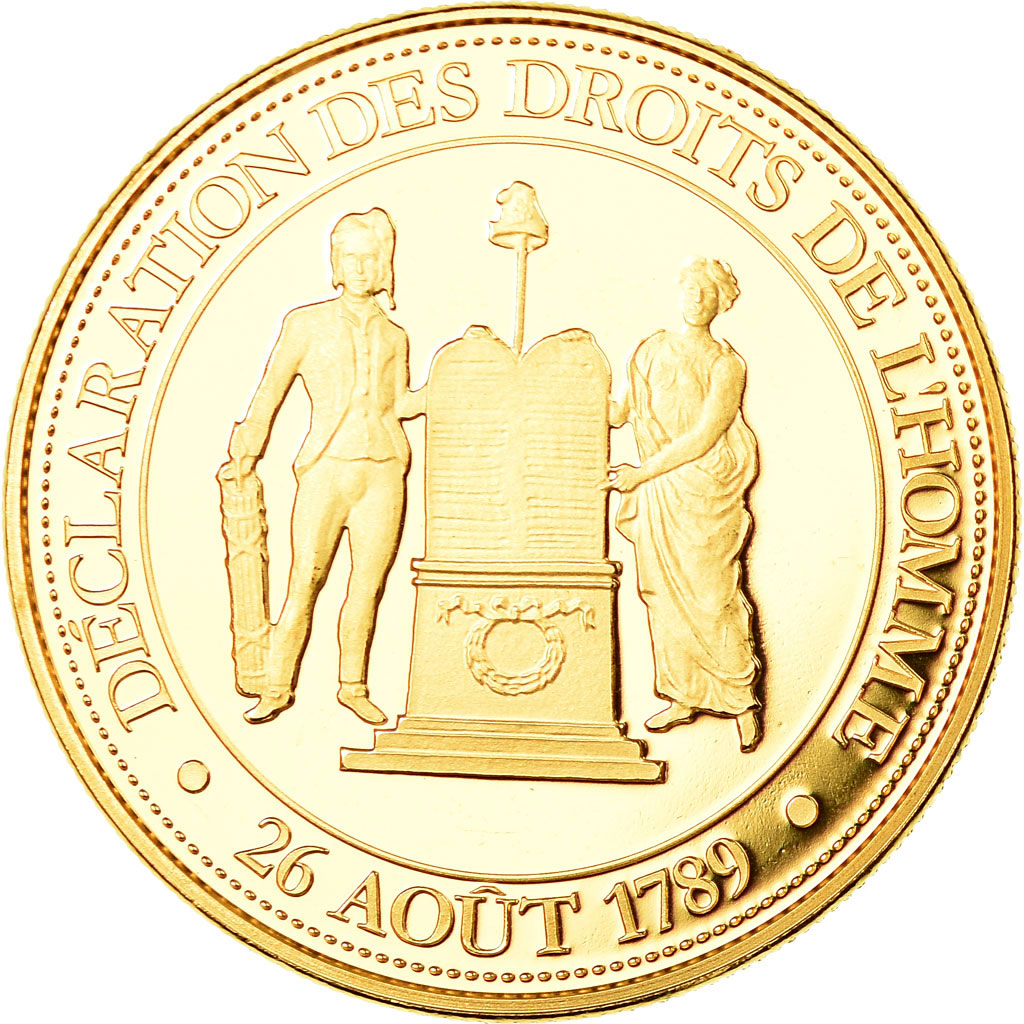 Francja, Medal, Révolution Française, Déclaration des Droits de l'Homme