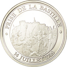 France, Medal, Révolution Française, Prise de la Bastille, History, MS(65-70)
