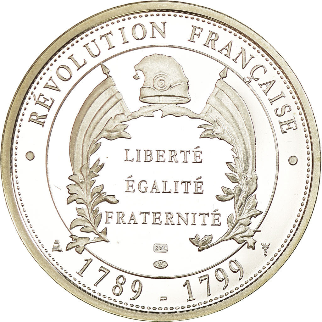 France, Medal, Révolution Française, Prise de la Bastille, History, MS(65-70)