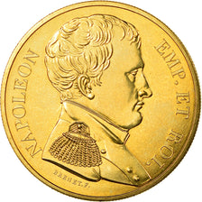 Francja, Medal, Napoléon Empereur et Roi, Brenet, MS(65-70), Pokryty brązem