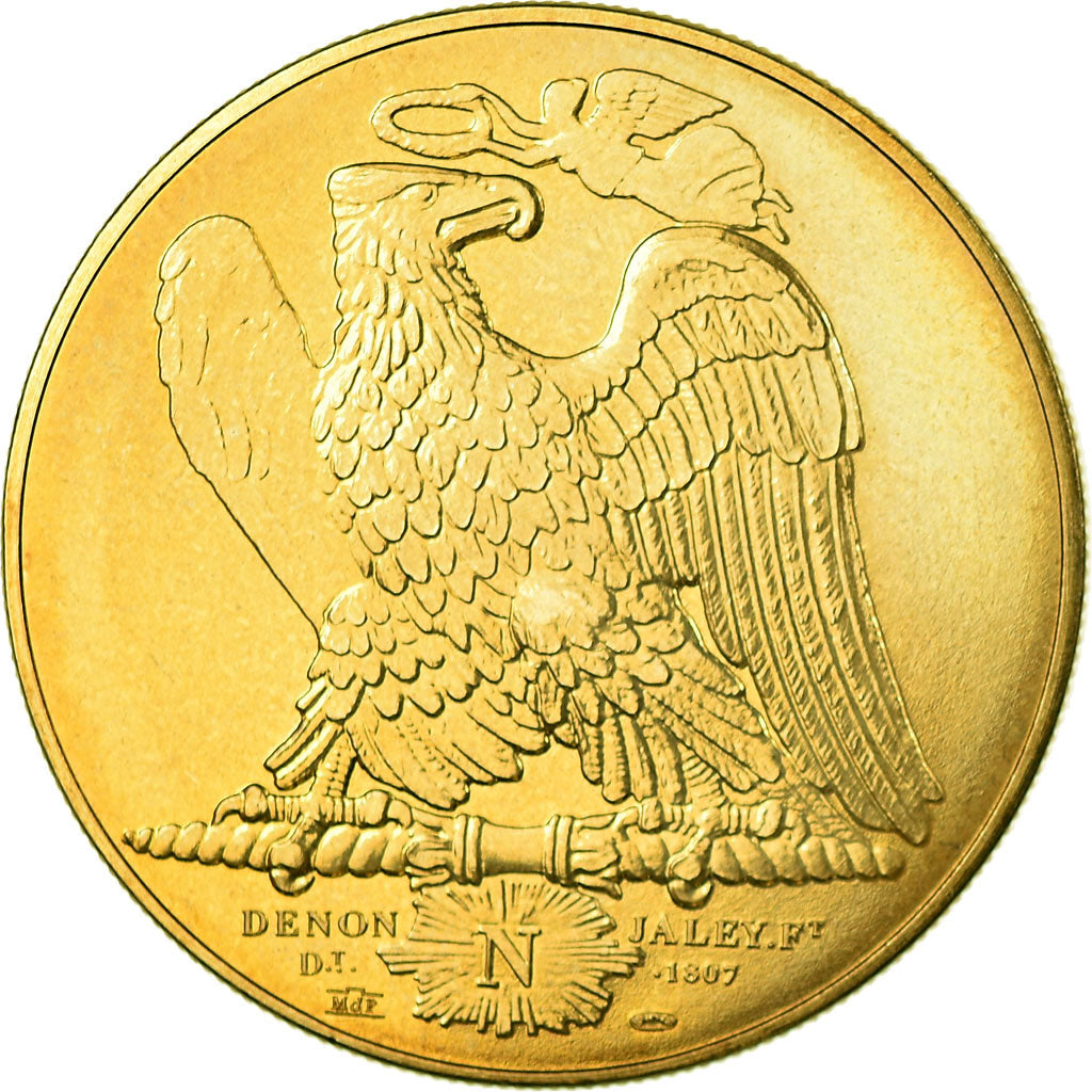 Francja, Medal, Napoléon Empereur et Roi, Brenet, MS(65-70), Pokryty brązem