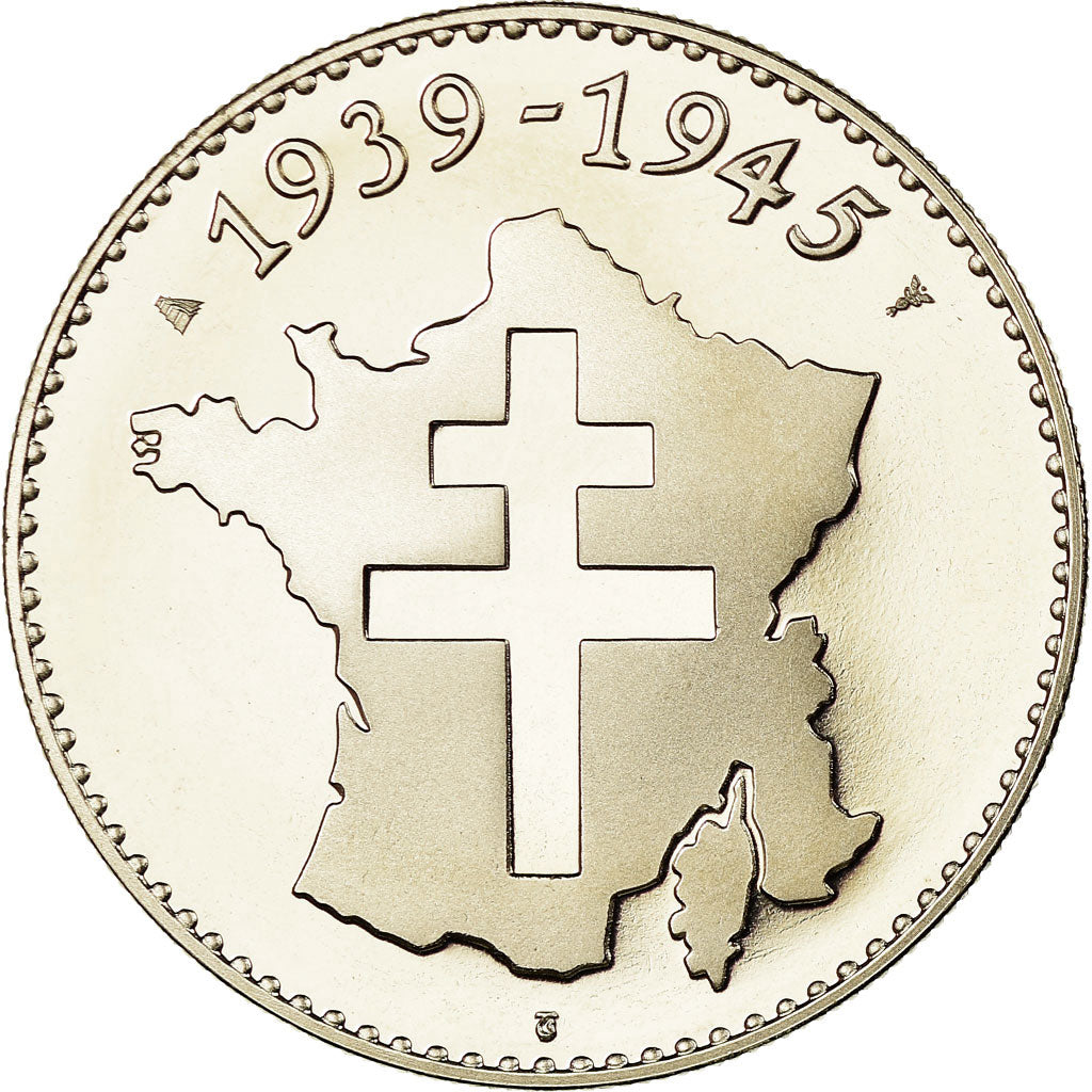 France, Médaille, 1939-1945, Débarquement de Normandie, FDC, Copper-nickel