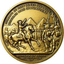 France, Medal, Napoléon Bonaparte, Bataille des Pyramides(1798), Bovy