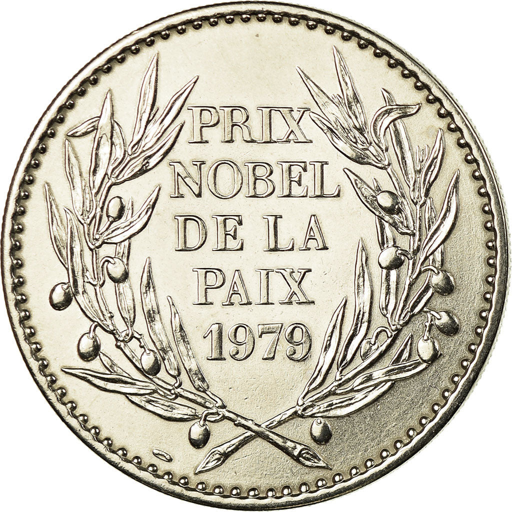 Francja, Medal, Mère Thérésa, Prix Nobel de la Paix 1979, Religie i