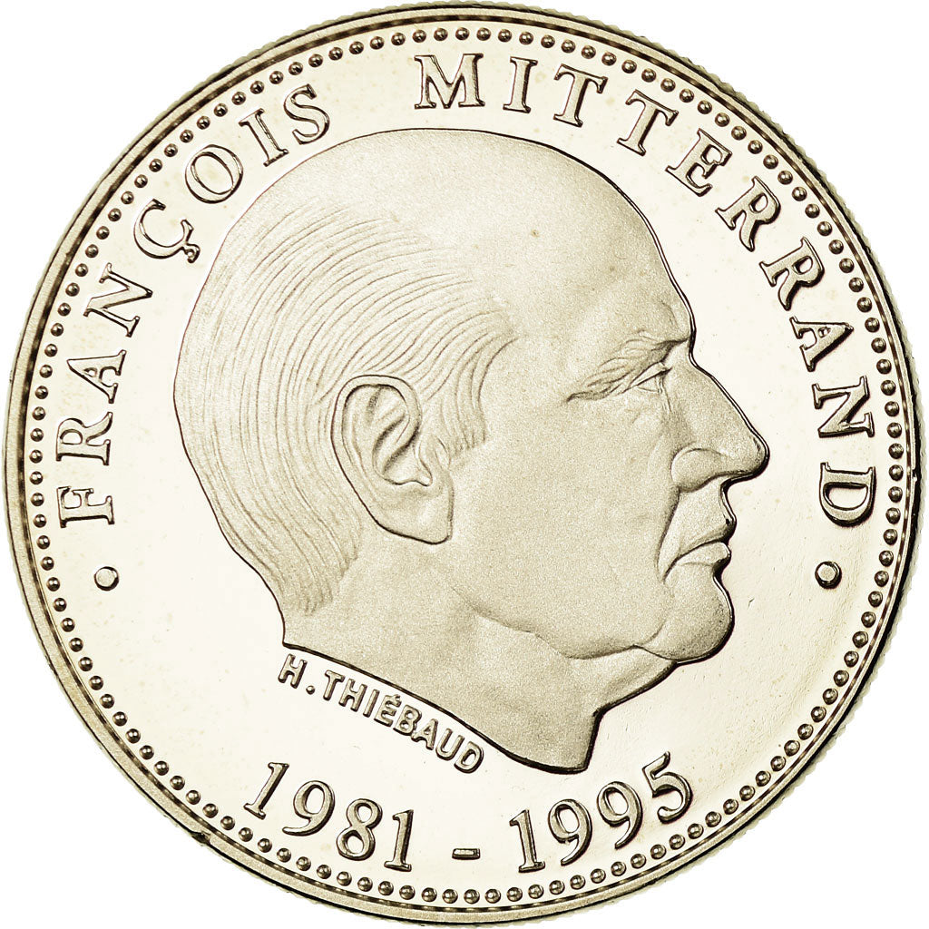 Francja, Medal, François Mitterrand, Président de la République, Undated