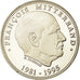 Francja, Medal, François Mitterrand, Président de la République, Undated