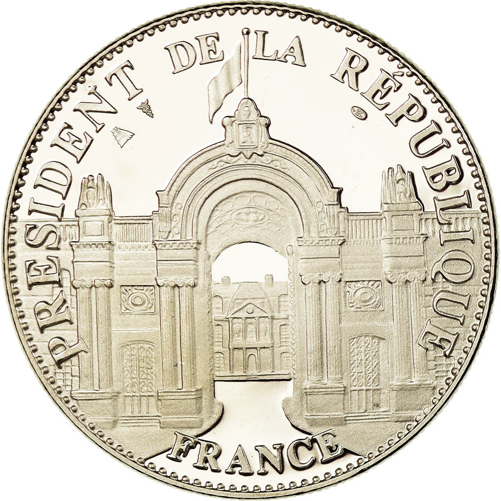 Francja, Medal, François Mitterrand, Président de la République, Undated