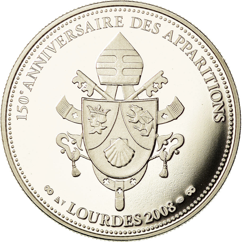 Vatican, Medal, Benoit XVI, MS(65-70), Copper-nickel