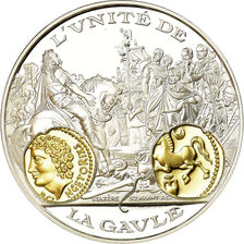 France, Medal, Histoire Monétaire, Statère Vercingétorix, MS(65-70), Silver