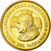 Vatican, Medal, 50 C, Essai-Trial Benoit XVI, 2007, MS(63), Brass