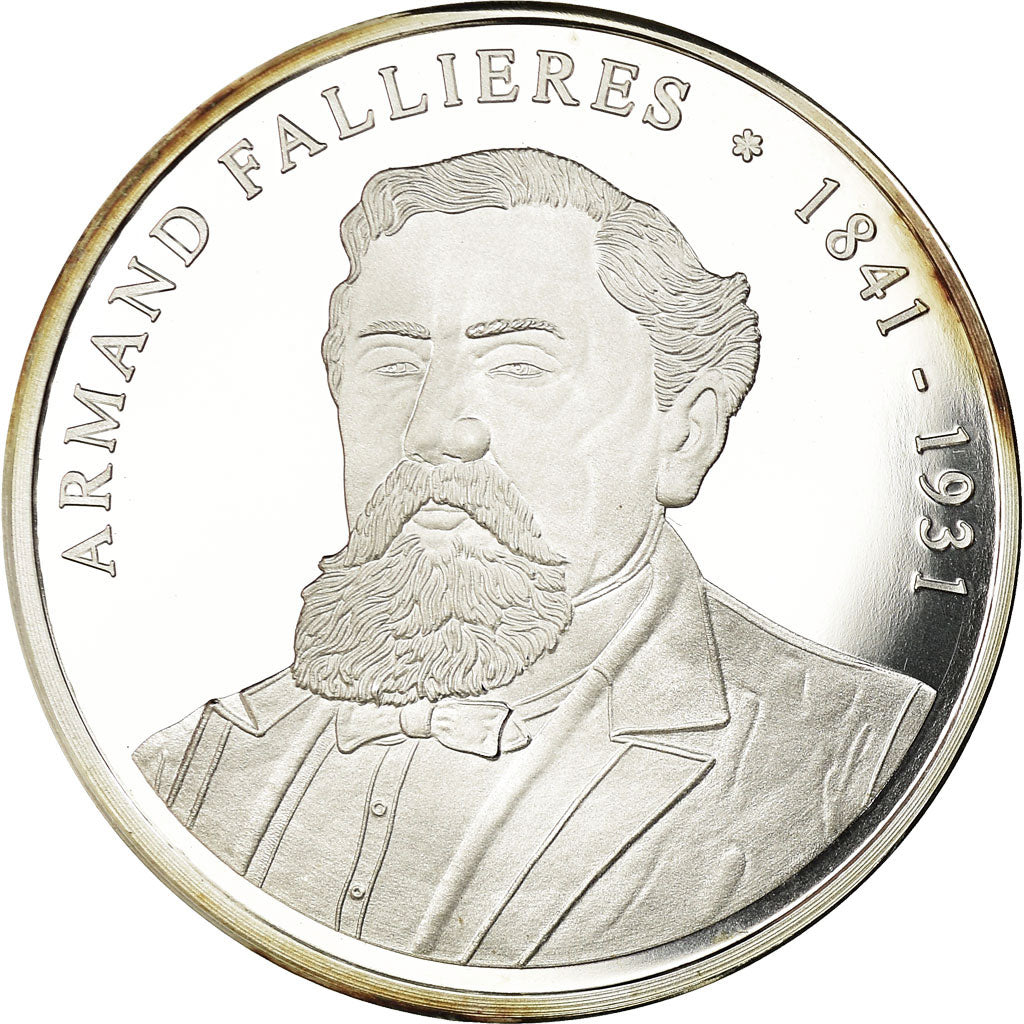 Francia, medalla, Les Présidents de la République, Armand Fallières, SC+