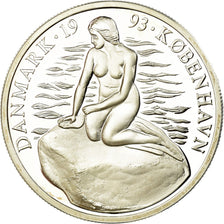 Denmark, Medal, Ecu, Copenhague, 1993, MS(64), Silver