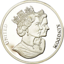 United Kingdom , Medal, Ecu, 1993, MS(64), Silver