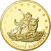 França, Medal, Communauté Européenne, 1995, MS(63), Cobre Dourado
