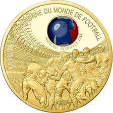 Francja, Medal, La France Championne du Monde de Football, Moscou, 2018