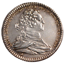 France, Royal, Token, 1753, AU(55-58), Silver, Feuardent #1124, 8.51