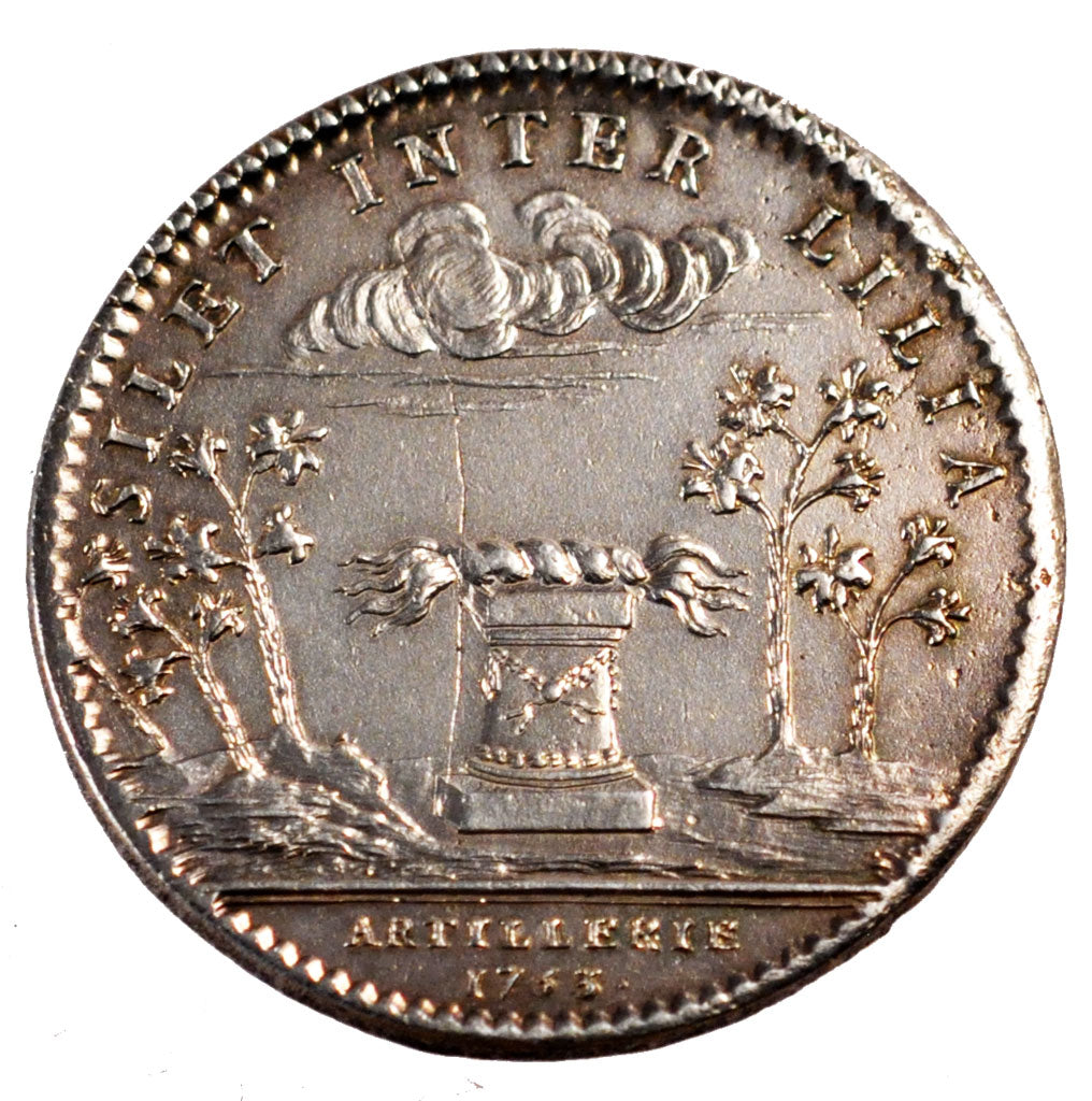 France, Royal, Token, 1753, AU(55-58), Silver, Feuardent #1124, 8.51