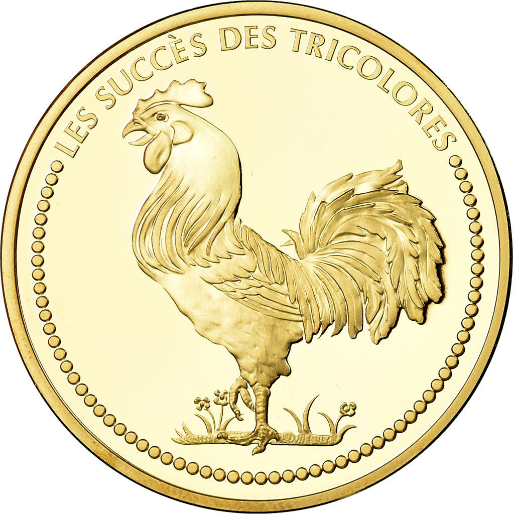 França, Medal, La France Championne du Monde de Football, 1998, MS(65-70)