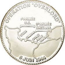 France, Medal, Opération Overlord, 50ème Anniversaire du Débarquement, 1994