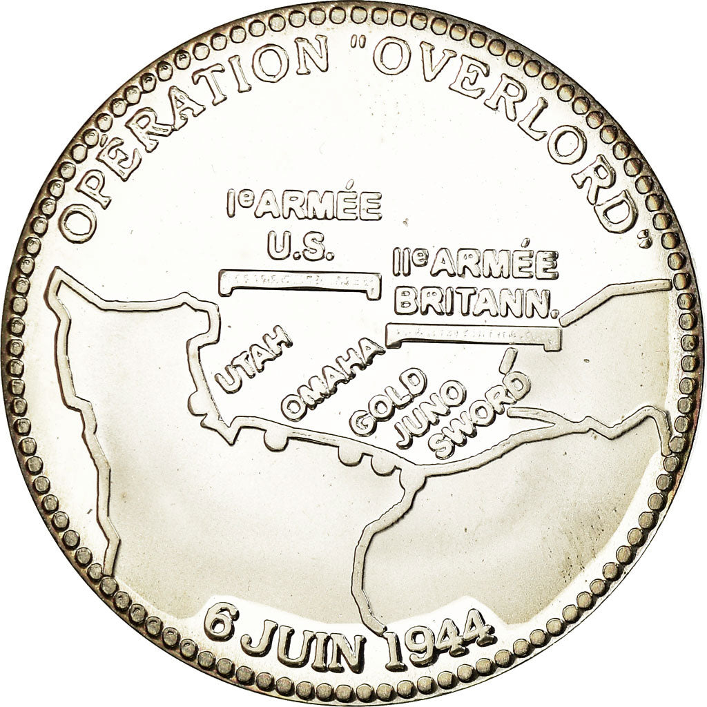 Frankrijk, Medaille, Opération Overlord, 50ème Anniversaire du Débarquement