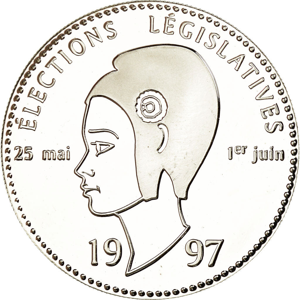 Francia, medalla, Elections Législatives, Assemblée Nationale, 1997, SC+