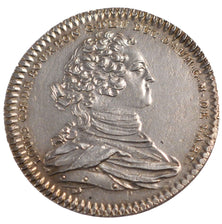 France, Royal, Token, 1748, AU(55-58), Silver, Feuardent #1112, 8.77
