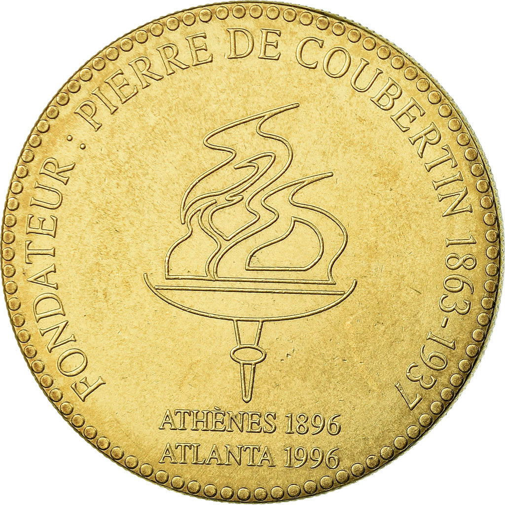 Frankrijk, Medaille, 100ème Anniversaire des Jeux Olympiques, P. de Coubertin
