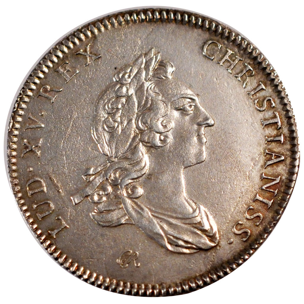 France, Royal, Token, 1748, MS(60-62), Silver, Feuardent #manque, 8.00