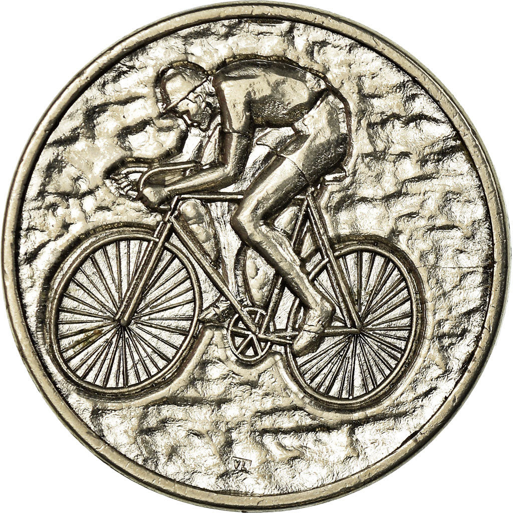 Germany, Medal, Jeux Olympiques de Munich, Cyclisme, 1972, MS(63), Silvered