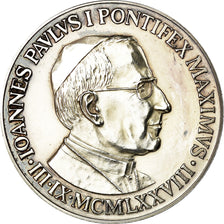 Vatican, Medal, Jean-paul Ier, Religions & beliefs, 1978, MS(63), Silver