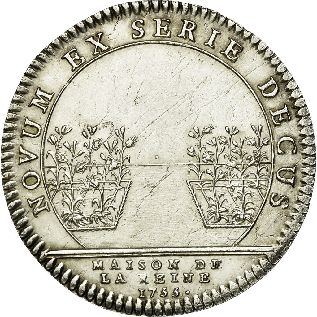 France, Token, Royal, 1755, AU(55-58), Silver, Feuardent:13363