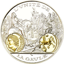 France, Medal, Histoire Monétaire, Statère Vercingétorix, MS(65-70), Silver