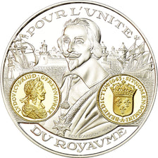 France, Medal, Histoire Monétaire, Ecu d'Argent, Louis XIII, MS(65-70), Silver