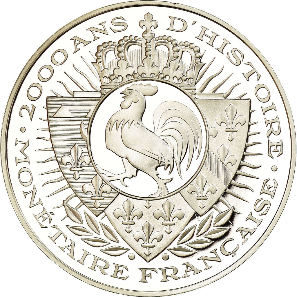 Francja, Medal, Histoire de la monnaie Française, Louis d'or de Louis XIV