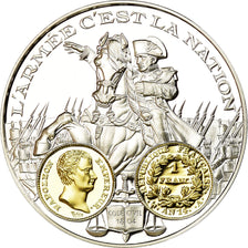 France, Medal, Histoire Monétaire, Napoléon Ier, 1 Franc An 14, MS(65-70)