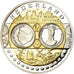 Países Baixos, Medal, Euro, Europa, MS(65-70), Prata