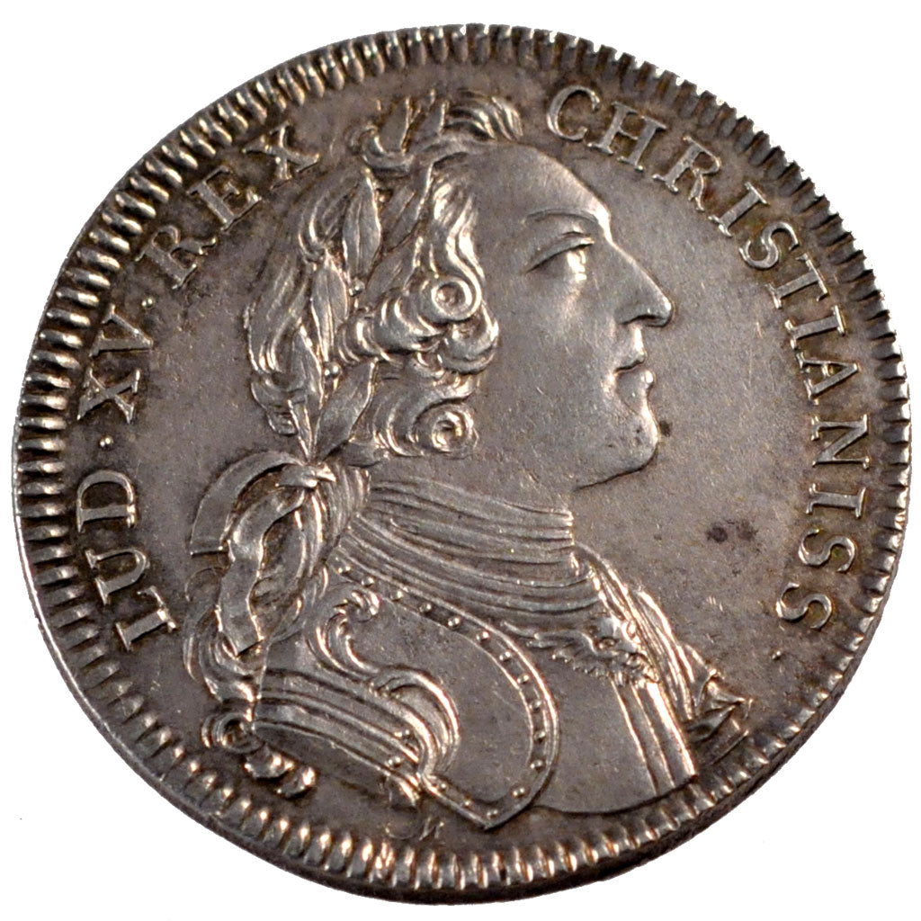 France, Royal, Token, 1746, AU(55-58), Silver, Feuardent #2514, 8.76