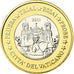 Vatican, Medal, 1 E, Essai-Trial Benoit XVI, 2011, MS(65-70), Bi-Metallic