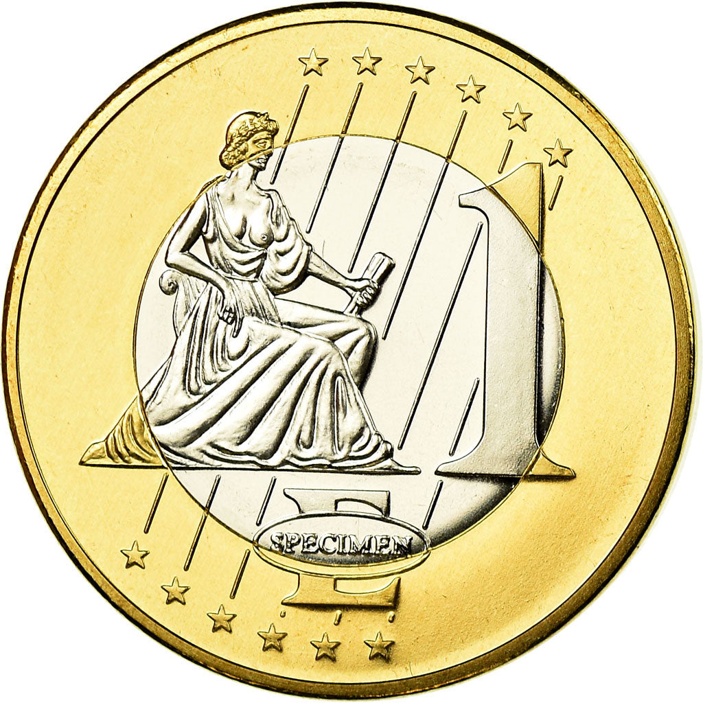 Vatican, Medal, 1 E, Essai-Trial Benoit XVI, 2011, MS(65-70), Bi-Metallic