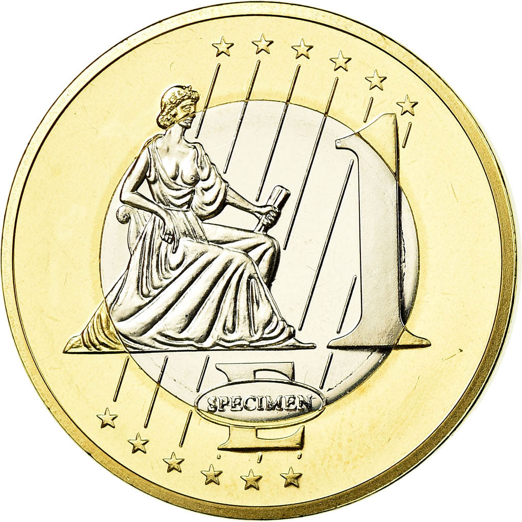 Estonia, Medal, 1 E, Essai-Trial, 2003, MS(65-70), Bi-Metallic
