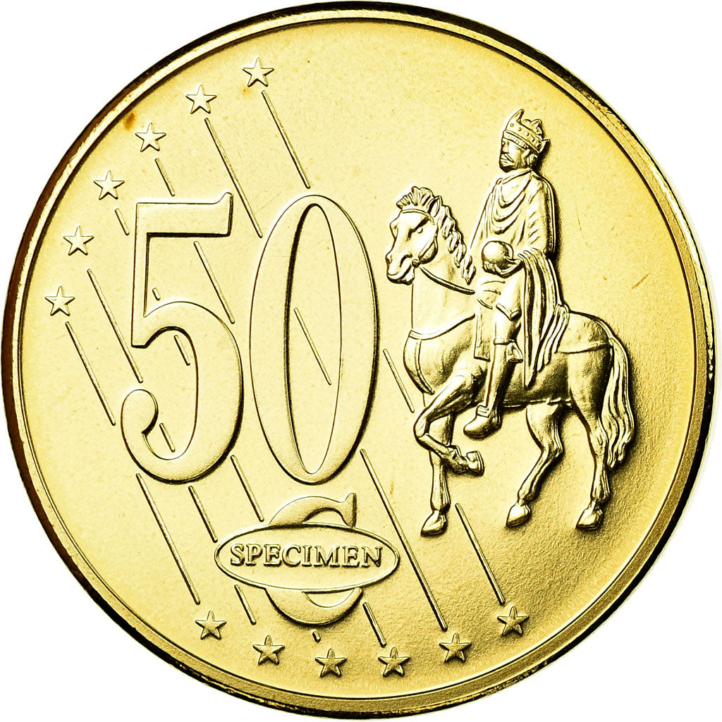 Vatican, Medal, 50 C, Essai-Trial Benoit XVI, 2010, MS(65-70), Copper-Nickel