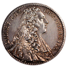 France, Royal, Token, 1740, MS(60-62), Silver, Feuardent #9845, 9.30