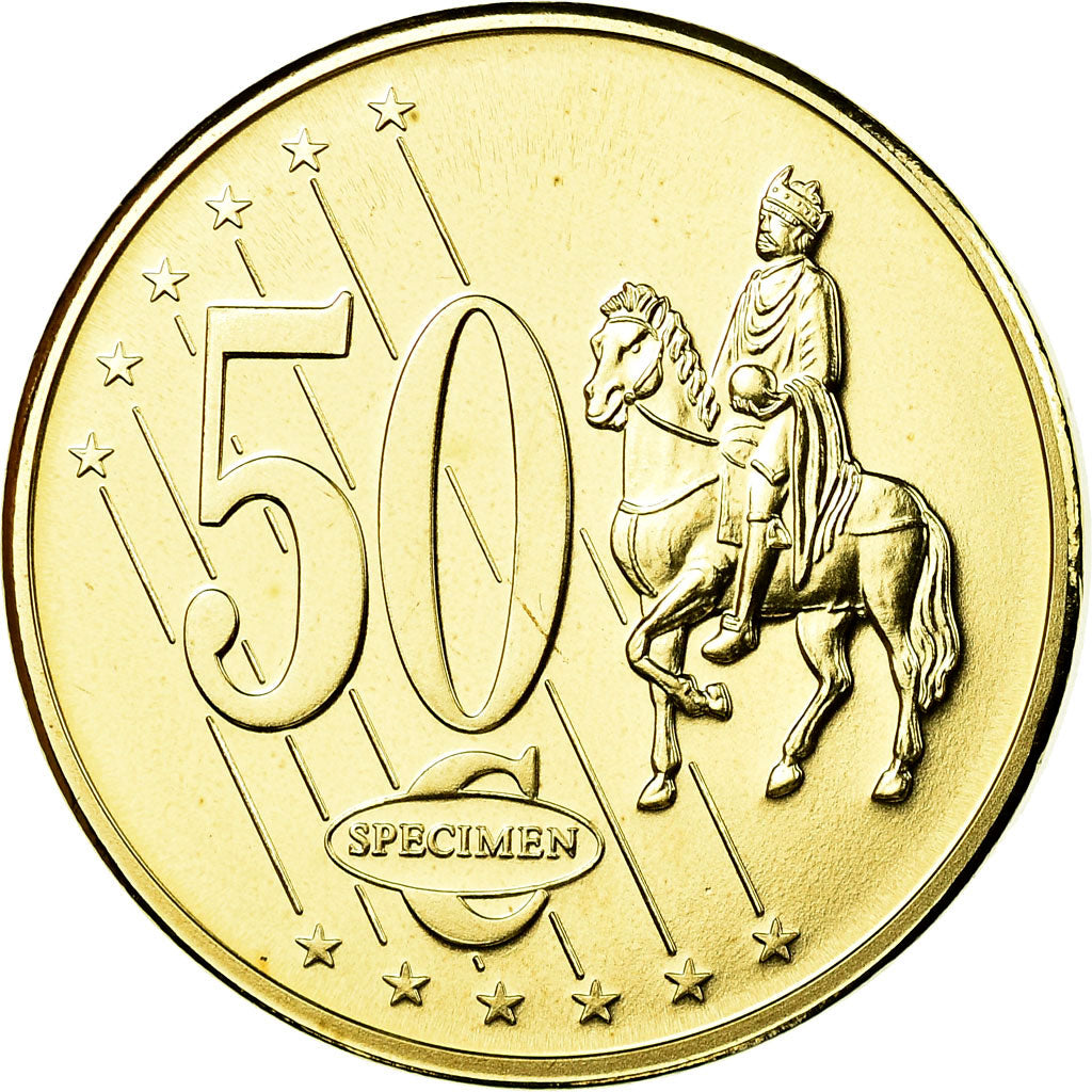 Vatican, Medal, 50 C, Essai-Trial Benoit XVI, 2011, MS(65-70), Brass