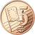 Estonia, Medaille, 5 C, Essai-Trial, 2003, STGL, Kupfer