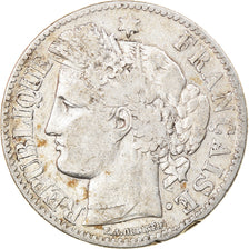 Monnaie, France, Cérès, 2 Francs, 1881, Paris, TB, Argent, Gadoury:530a