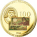 France, Medal, Les Anciens Francs, 100 Francs René Descartes, 2009, MS(65-70)