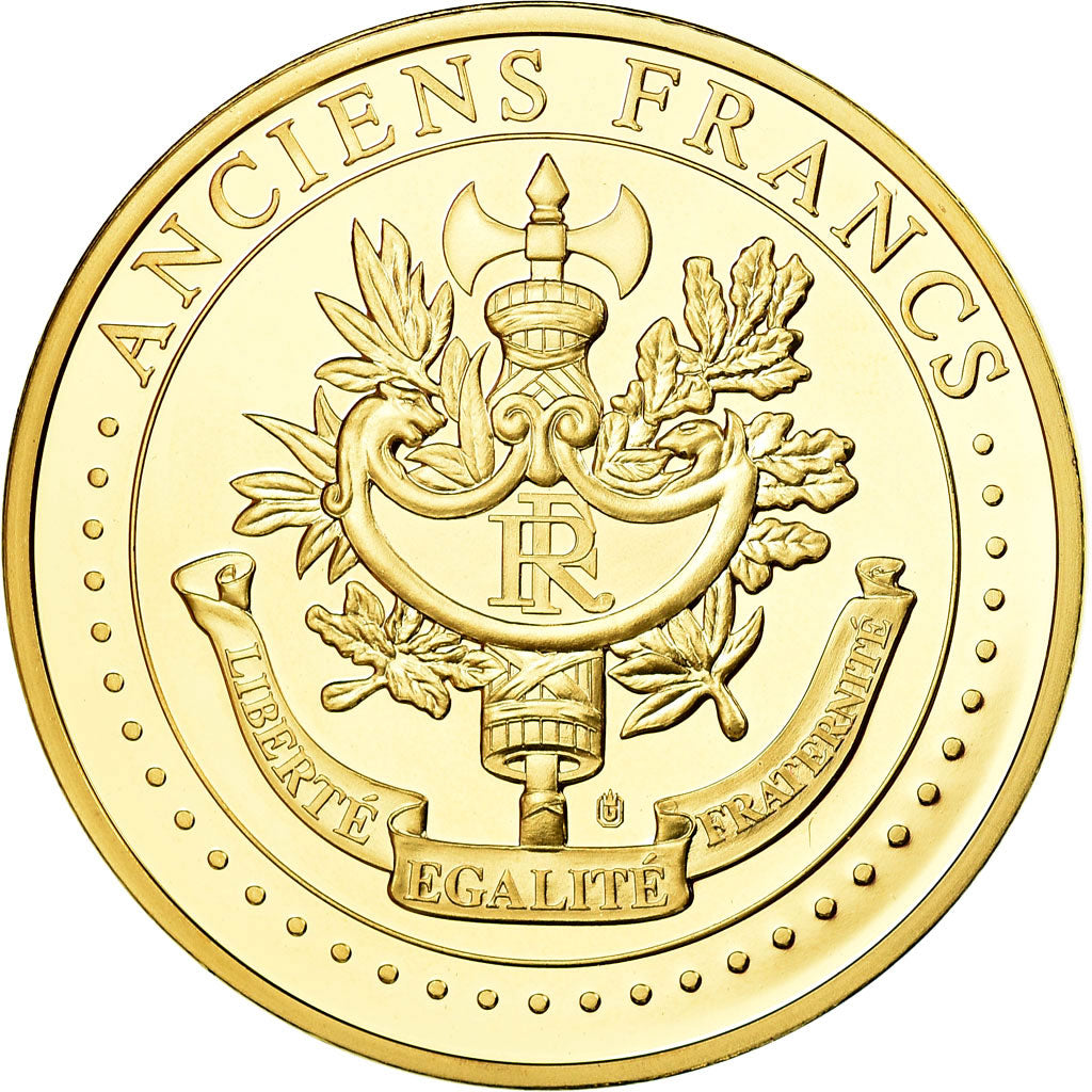France, Medal, Les Anciens Francs, 100 Francs René Descartes, 2009, MS(65-70)