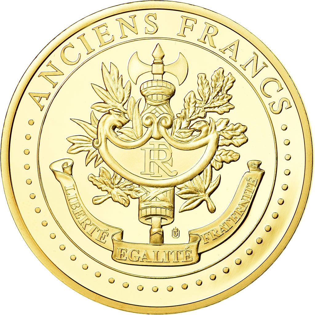 France, Medal, Les Anciens Francs, 1000 Francs Cérès, 2009, MS(65-70), Copper