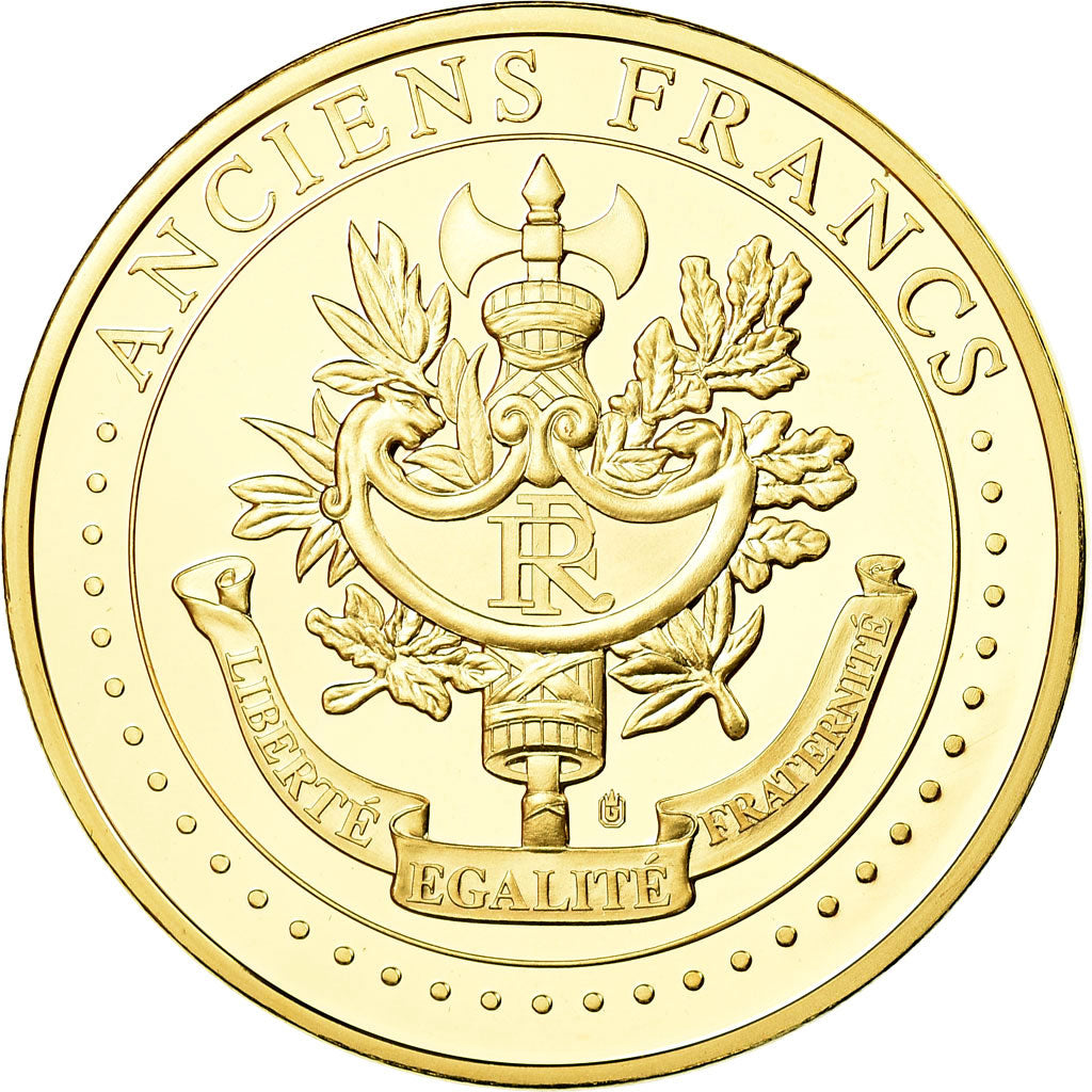 France, Medal, Les Anciens Francs, billet de 500 Francs Châteaubriand, 2009
